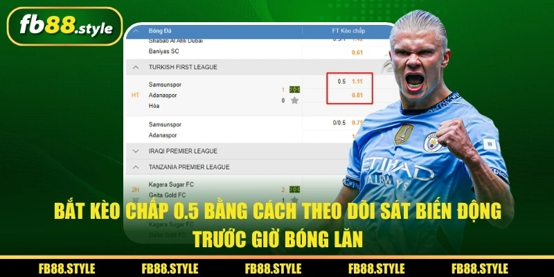 Kèo Chấp 0.5 Là Gì? Hướng Dẫn Bắt Chuẩn Cho Tân Binh 2 Cách đọc và nhận biết kèo chấp 0.5 trên bảng tỷ lệ
