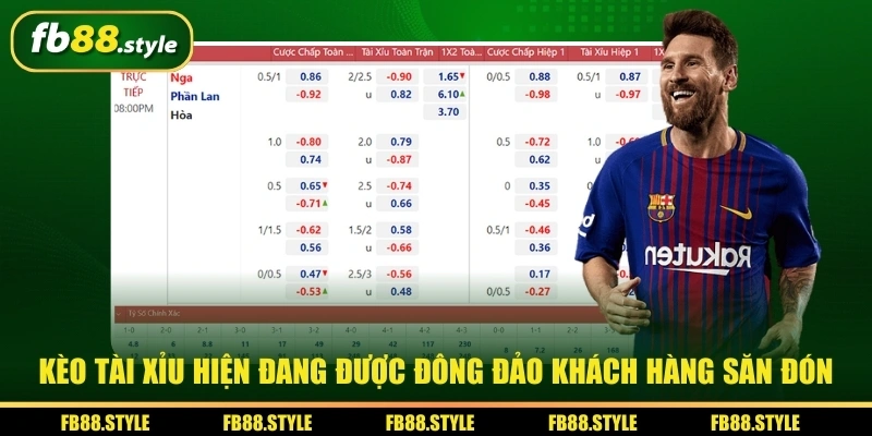 Đặt Cược Euro tại FB88 - Hướng Dẫn Chi Tiết Dành Cho Newbie 3 Kèo Tài Xỉu hiện đang được nhiều người săn đón khi đặt cược Euro tại FB88