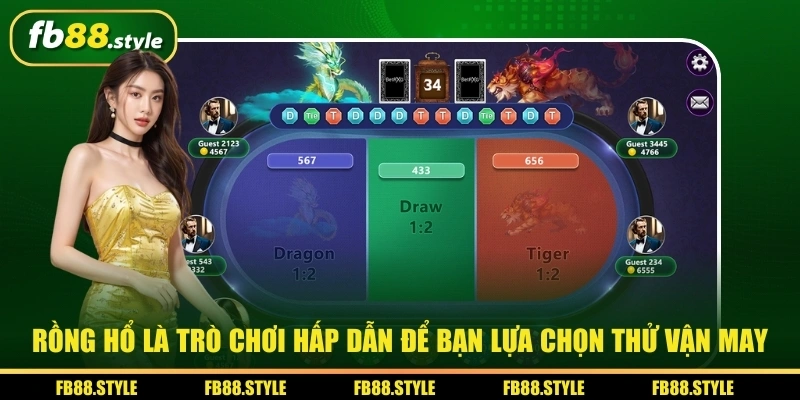 Rồng Hổ - Hướng Dẫn Cách Chơi Và Một Số Lưu Ý Quan Trọng 2 Rồng Hổ là trò chơi hấp dẫn để bạn lựa chọn thử vận may