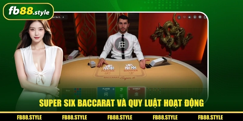 Super Six Baccarat - Siêu Phẩm Casino Trực Tuyến Hàng Đầu Châu Á 2 Super Six Baccarat và quy luật hoạt động